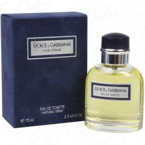 Туалетная вода Dolce & Gabbana POUR HOMME 75ml edt