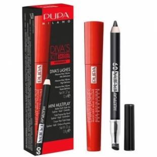 Набор PUPA MAKE UP DIVA'S KIT Special Edition Extrablack