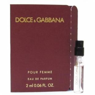 Dolce & Gabbana DOLCE AND GABBANA POUR FEMME 2ml edp