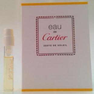 Cartier EAU DE CARTIER ZESTE DE SOLEIL 1.5ml edt