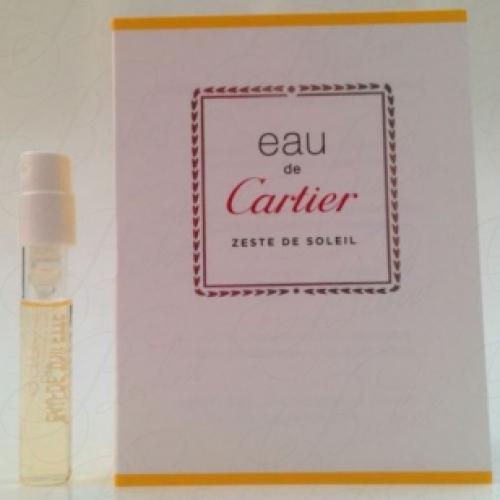 Пробники Cartier EAU DE CARTIER ZESTE DE SOLEIL 1.5ml edt