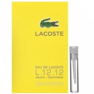 Lacoste EAU DE L.12.12 YELLOW JAUNE 2ml edt