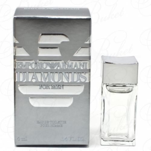 Миниатюры Armani EMPORIO ARMANI DIAMONDS FOR MEN 4ml edt