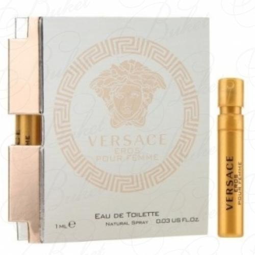 Пробники Versace EROS POUR FEMME Eau de Toilette 1ml edt