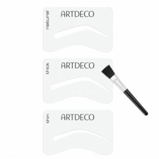 Трафарет для бровей с кисточкой ARTDECO EYE BROW STENCILSWITH BRUSH