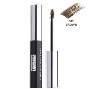 Гель для бровей PUPA MAKE UP EYEBROW PLUMPING GEL №02 Brown/Коричневый TESTER (тестер без коробки)