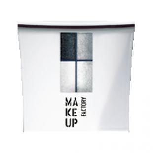 Набор MAKE UP FACTORY EYE COLOR №82 Silver Khol/Silver Graphite/Snow Flake/Powdery Silver