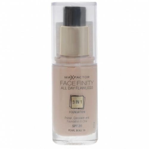 Тональный крем MAX FACTOR MAKE UP FACEFINITY ALL DAY FLAWLESS 3-in-1 №35 Pearl Beige/Бежевый жемчуг