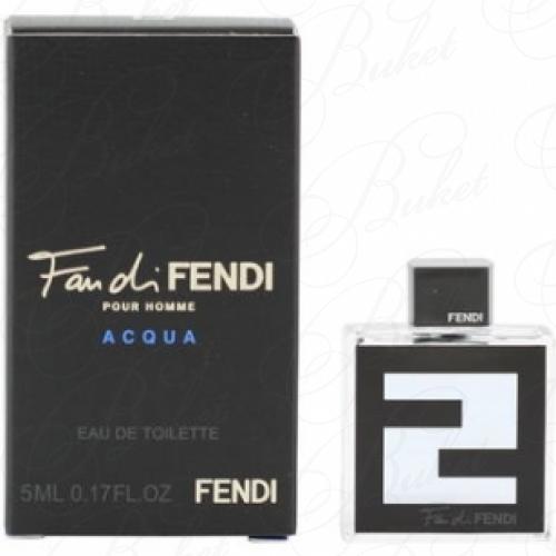 Миниатюры Fendi FAN DI FENDI POUR HOMME AQUA 5ml edt