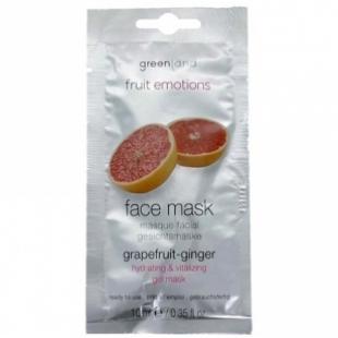 Маска для лица GREENLAND FRUIT EMOTIONS FACE MUSK Grapefruit-Ginger/Грейпфрут-имбирь 10ml