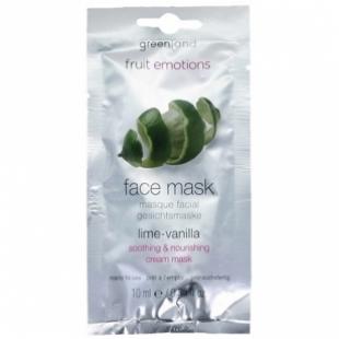 Маска для лица GREENLAND FRUIT EMOTIONS FACE MUSK Lime & Vanilla/Лайм-ваниль 10ml