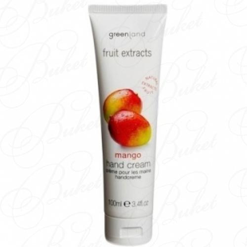 Крем для рук GREENLAND FRUIT EXTRACTS HAND CREAM Mango/Манго 100ml