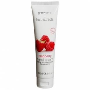 Крем для рук GREENLAND FRUIT EXTRACTS HAND CREAM Raspberry/Малина 100ml