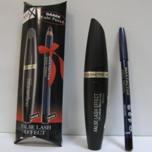 Набор MAX FACTOR MAKE UP (Тушь для ресниц LASH EFFECT №01 Black/Черная+Карандаш для глаз KOHL PENCIL №020 Black/Черный)   