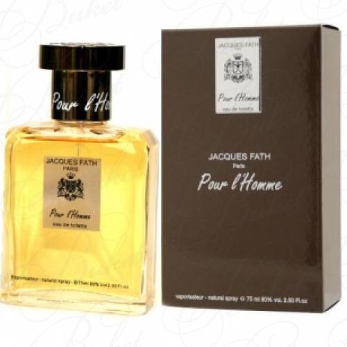 Туалетная вода Jacques Fath POUR L`HOMME 75ml edt