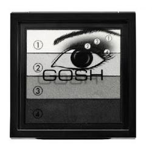 Тени для век GOSH SMOKEY EYES №01 Black/Grey