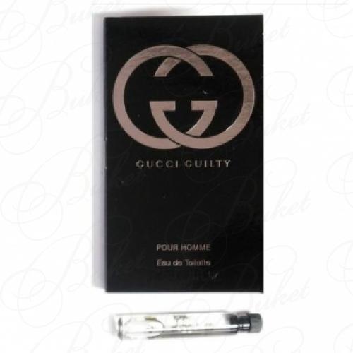 Пробники Gucci GUILTY POUR HOMME 2ml edt