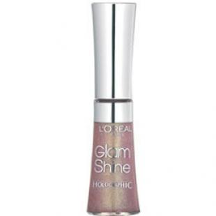 Блеск для губ L`OREAL MAKE UP GLAM SHINE HOLOGRAPHIC №38 Розовое золото