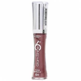 Блеск для губ L`OREAL MAKE UP GLAM SHINE 6H №105 Hold-on Rose/Нежная роза