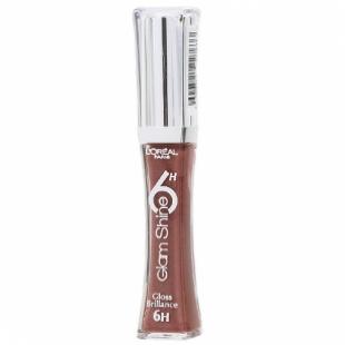 Блеск для губ L`OREAL MAKE UP GLAM SHINE 6H №301 Cinnamon Addict/Сладкая корица