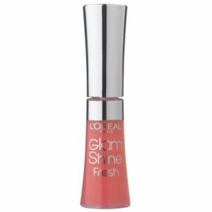 Блеск для губ L`OREAL MAKE UP GLAM SHINE FRESH №186 Aqua Grapefruit