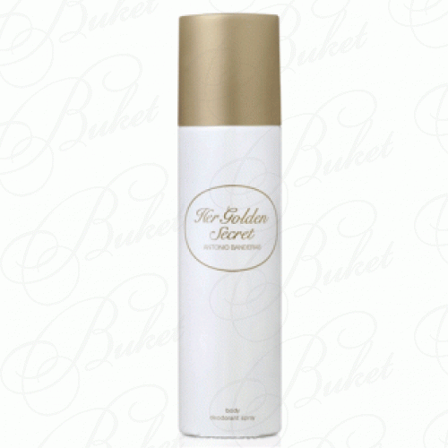 Дезодорант спрей Antonio Banderas HER GOLDEN SECRET deo 150ml