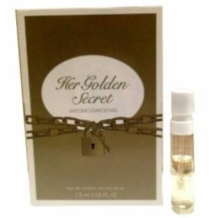 Antonio Banderas HER GOLDEN SECRET 1.5ml edt