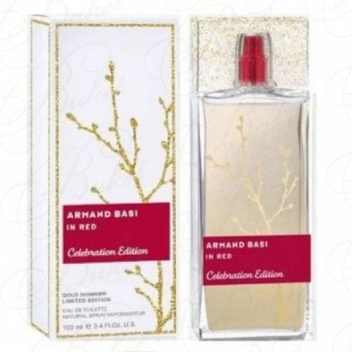 Туалетная вода Armand Basi IN RED CELEBRATION EDITION 100ml edt