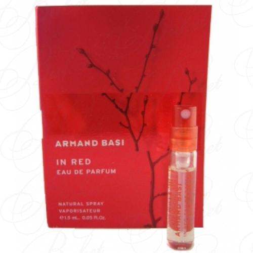 Пробники Armand Basi IN RED EAU DE PARFUM 1.2ml edp