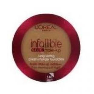 Пудра для лица L`OREAL MAKE UP INFAILLIBLE №140 Beige Dore/Золотисто-Бежевый