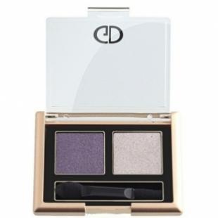 Тени для век JA-DE MAKE UP SOFT SATIN DUO №45 Violet Style