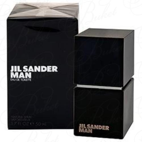 Тестер Jil Sander SANDER MEN BLACK 90ml TESTER edt