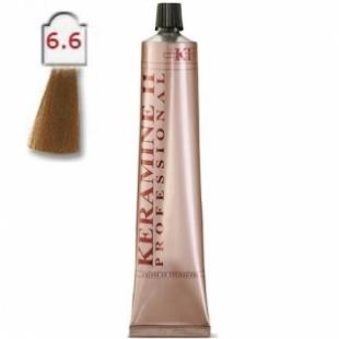 Крем-краска KERAMINE H PROFESSIONAL тон 6.6 Темно-Бронзовый Блонд  100ml