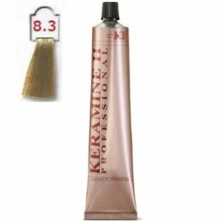 Крем-краска KERAMINE H PROFESSIONAL тон 8.3 Светло-Золотистый Блонд 100ml