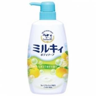 Жидкое мыло для тела COW BRAND MILKY BODY SOAP Цитрусы 550ml