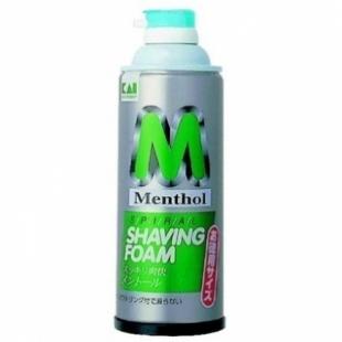 Пена для бритья KAI MENTHOL SPIRAL SHAVING FOAM 415g