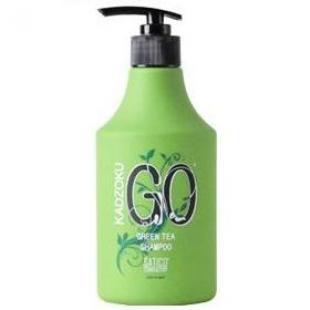 Шампунь для волос SATICO GOKADZOKU GREEN TEA SHAMPOO 330ml