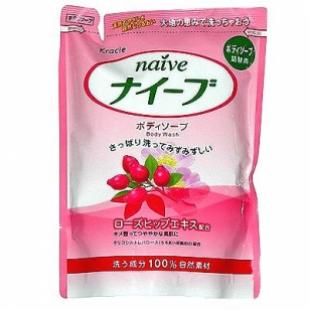 Жидкое мыло для тела KANEBO NAIVE ROSEHIP BODY SOAP PACK 585ml