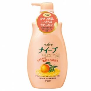 Жидкое мыло для тела KANEBO NAIVE APRICOT & OLIVE BODY SOAP 580ml