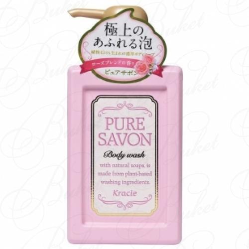 Жидкое мыло для тела PURE SAVON с ароматом розы 300ml