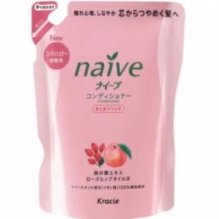 Бальзам-ополаскиватель для волос KANEBO NAIVE PEACH & ROSEHIP OIL PACK 400ml