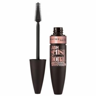 Тушь для ресниц MAYBELLINE MAKE UP LASH SENSATIONAL LUSCIOUS Интенсивно-черный