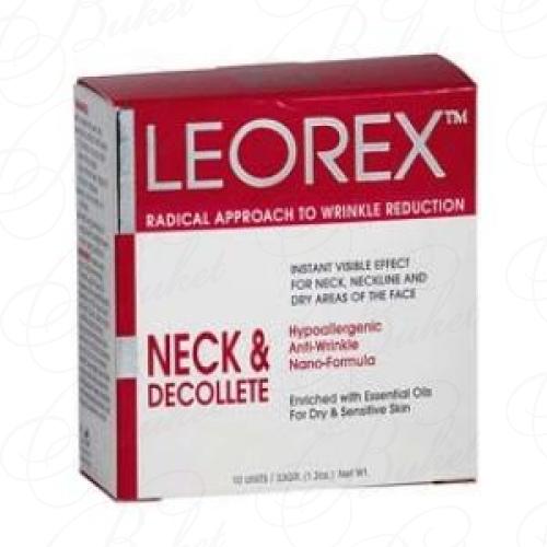 Маска для лица LEOREX NECK&DECOLLETE 10шт