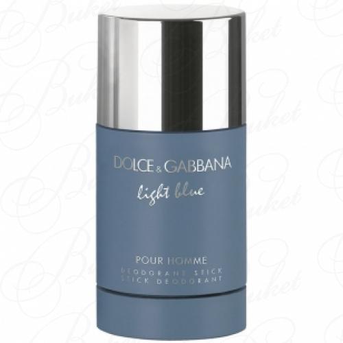 Дезодорант стик Dolce & Gabbana LIGHT BLUE POUR HOMME deo-stick 75ml