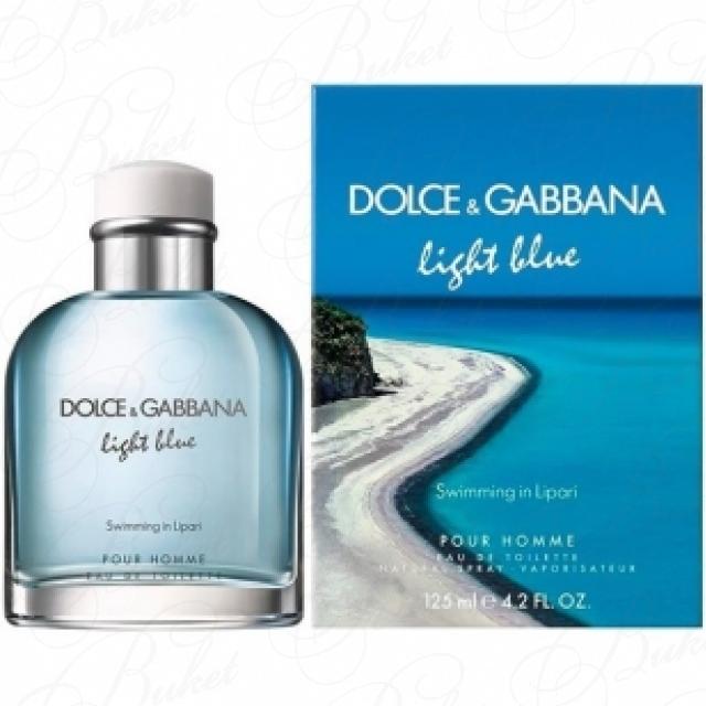 dolce gabbana light blue swimming in lipari