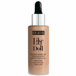 Тональная основа PUPA MAKE UP LIKE A DOLL PERFECTING FLUID NUDE LOOK №60 Golden Beige TESTER (тестер без коробки)