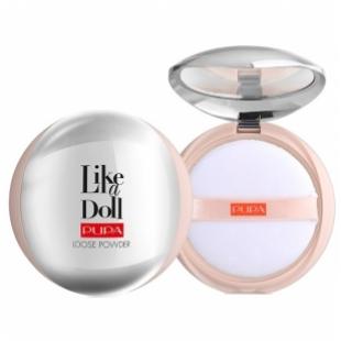 Пудра для лица PUPA MAKE UP LIKE A DOLL LOOSE POWDER №001 Light Beige/Светло-бежевый