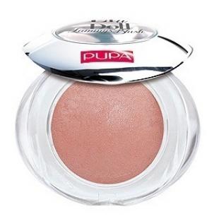 Румяна для лица PUPA MAKE UP LIKE A DOLL LUMINYS BLUSH №301 Golden Brown/Золотисто-коричневый TESTER (прозрачная пластиковая упаковка)