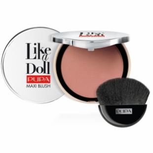 Румяна для лица PUPA MAKE UP LIKE A DOLL MAXI BLUSH №103 Brown Rose TESTER (прозрачная пластиковая упаковка без зеркала)