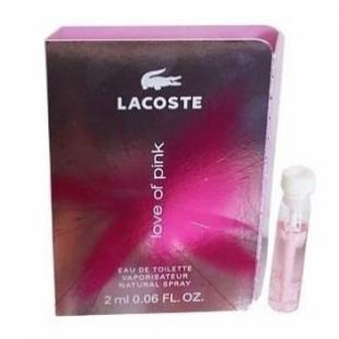 Lacoste LOVE OF PINK 2ml edt